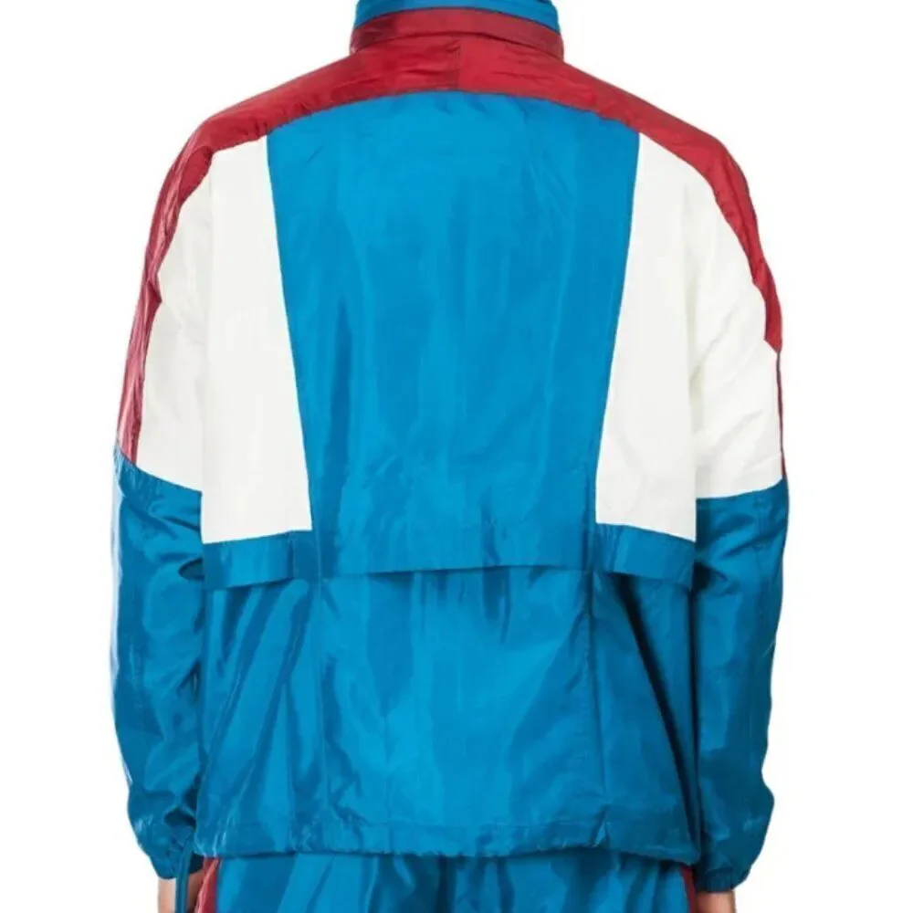NIKE Official Archive 89 Reissue Colorblock Windbreaker Jacket Size Medium